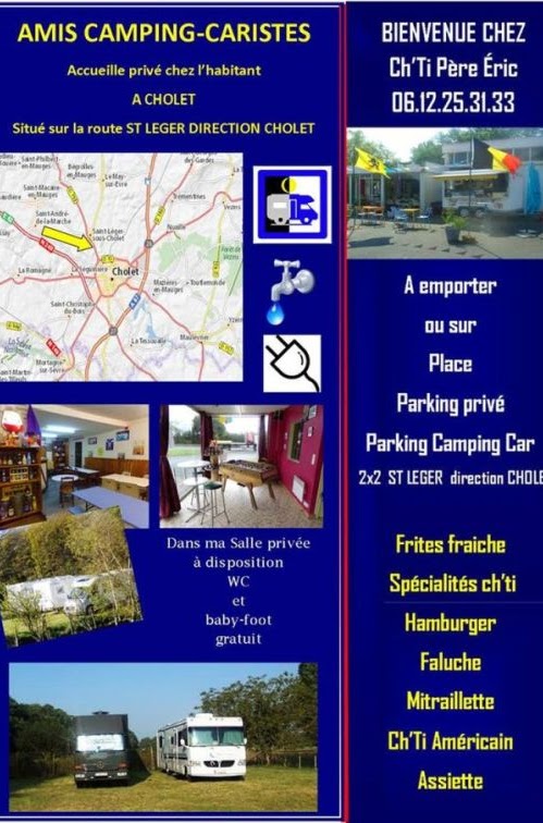 Aire camping-car  Cholet (49280) - Photo 1